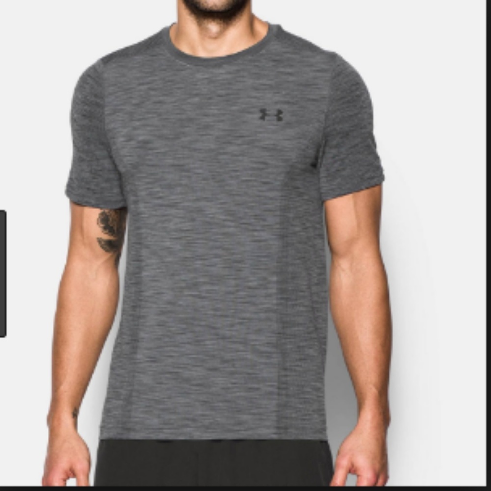 Under Armour Men's Grey Tech Short Sleeve T-Shirt